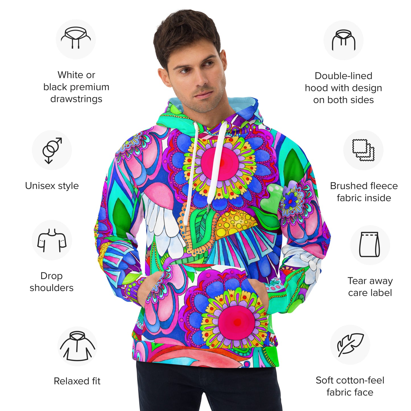 Flowers In October - Unisex Hoodie